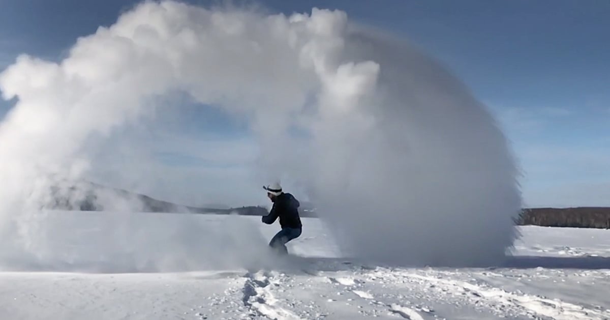 Watch the Mpemba Effect Boiling Water Turns to Ice in Seconds
